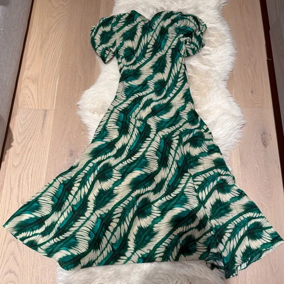 NWOT Ulla Johnson Ines Silk Dress size 4 - Picture 6 of 6